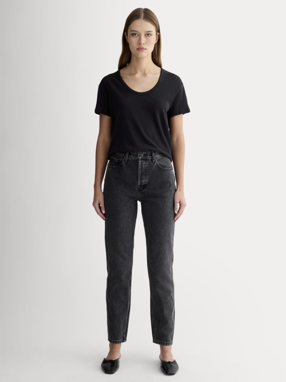 The Curvy ’90s Cheeky® Straight Ankle Jean